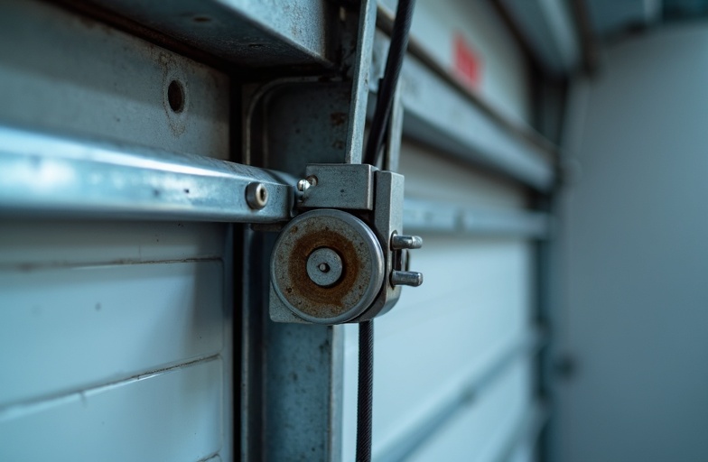 Garage door cable repair and drum realignment service in Toronto